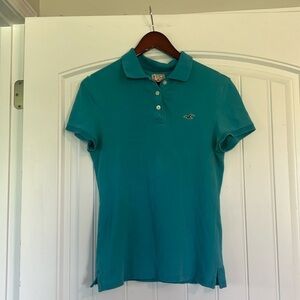 Hollister baby t Y2K Polo Shirt Small